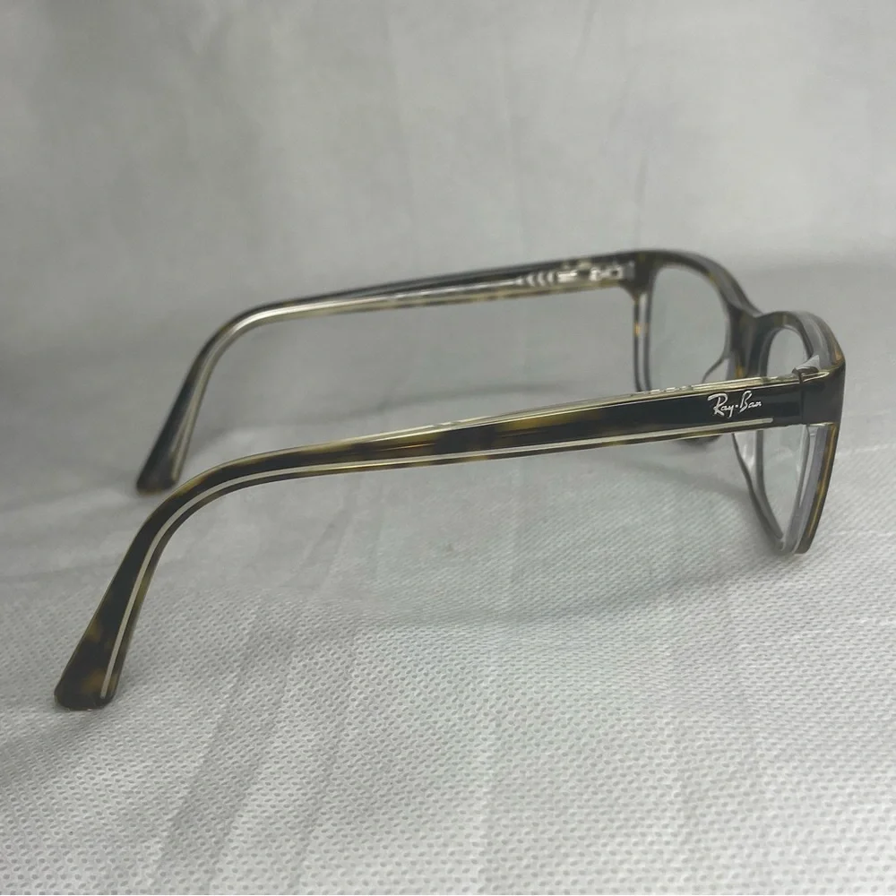 RayBan Youth Tortoise Wayfarer Flex Glasses FRAME ONLY RB 1536 3602 48 16 130